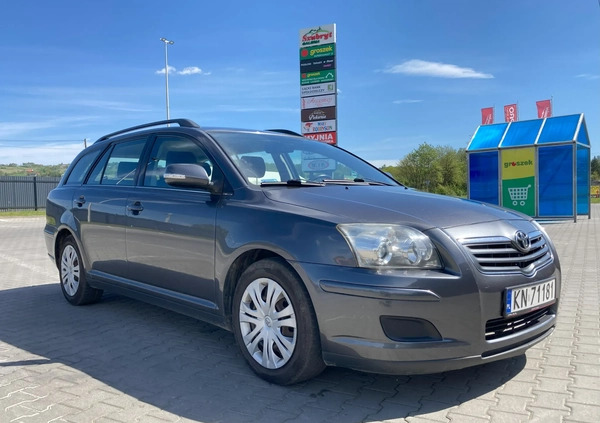 Toyota Avensis cena 12500 przebieg: 289714, rok produkcji 2008 z Błażowa małe 781